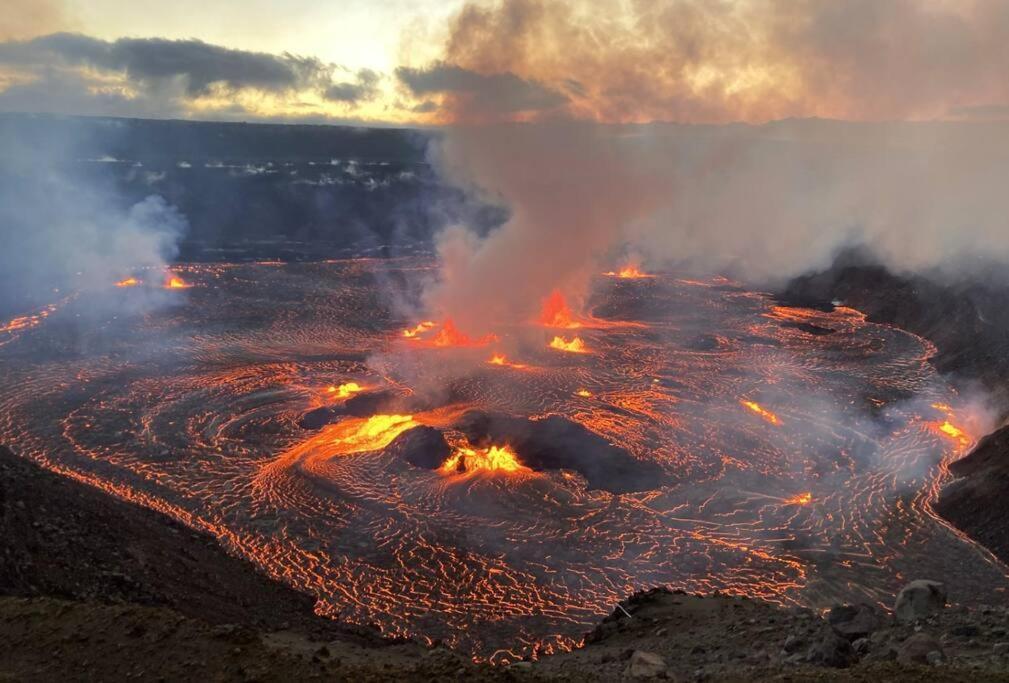 Hau'Oli Place Tiki Cottage In Volcano Dış mekan fotoğraf