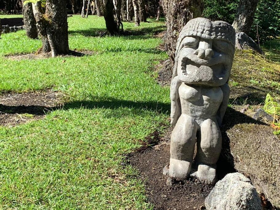 Hau'Oli Place Tiki Cottage In Volcano Dış mekan fotoğraf